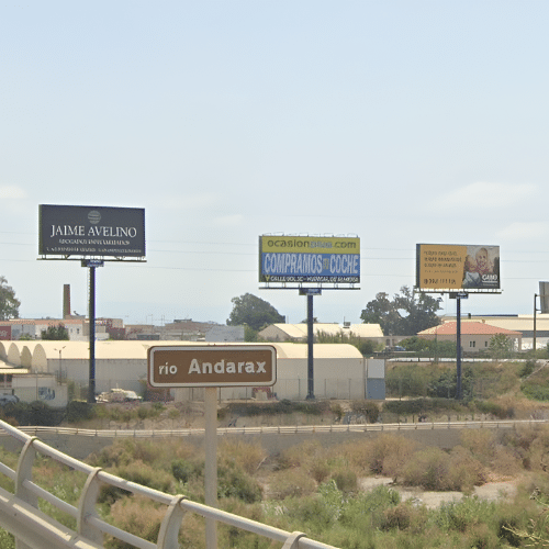 Billboard showcasing a new product launch